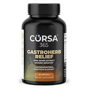 [BRSROZA7O4HQYFDJ] Gastroherb 9 Herb Extract - Airborne Immune Support Supplement - St Johns Wort Licorice Root Thyme Oil Immunity Supplement - Digestive Enzymes Immune System Booster - 90 Softgels