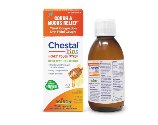 [BRSWKYA3BQPBSHY7] Boiron Chestal Honey Children's Cough Syrup for Nasal and Chest Congestion, Runny Nose, and Sore Throat Relief - 6.7 Fl oz