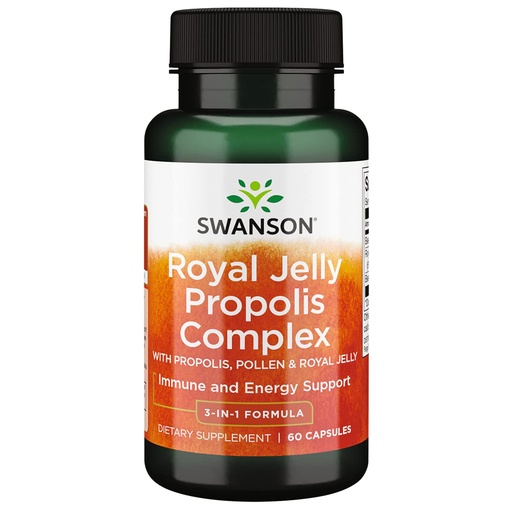 [BRSWKYITBMJRAYDA] Swanson Ultra Royal Jelly Propolis Complex 60 Capsules