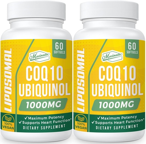 [BRSRMGI6CMCBMF34] 1000 mg liposomski CoQ10 Softgels 