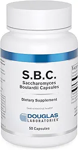 [BRSWIYALO4GRO3D6] Douglas Laboratories S.B.C. (Saccharomyces Boulardii Capsules) | Shelf Stable Probiotic to Support Healthy Bowel Function | 50 Capsules
