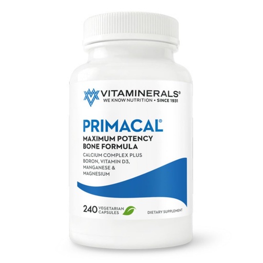 [BRSWGGQ6DF7BADQV] VITAMINERALS 95 Primacal® Bone Support Maximum Potency Calcium, Magnesium for Bone Loss (240)
