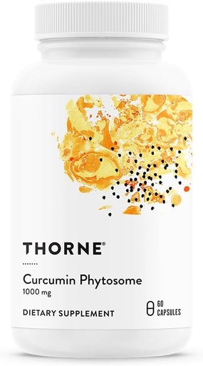 [BRSWG236AUNBEYIU] THORNE - Curcumin Phytosome 1000 mg (Meriva) - 임상적으로 장식 된, 높은 흡수 - 관절, 근육, GI Tract, Liver, Brain & Nerves의 건강한 염증 응답 지원 * - 30 서빙