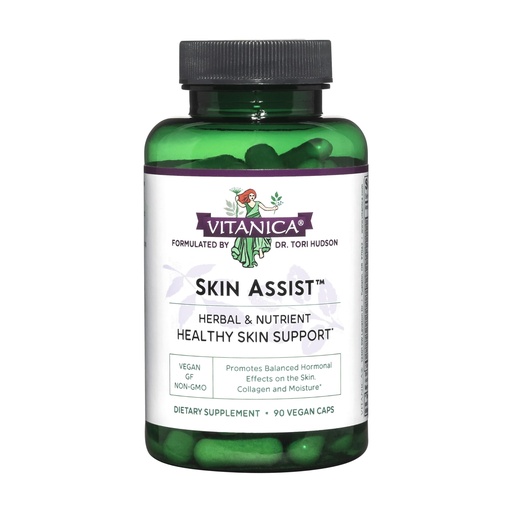 [BRSWIYAGOEEBCDD6] Vitanica Skin Assist, Skin Support, Vegan, 90 Capsules