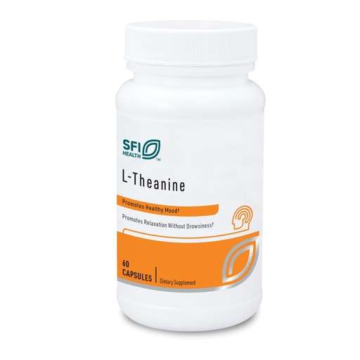 [BRSWIGA4DEJQ42A5] SFI Health Klaire Labs L-Theanine - 100mg Suntheanine to Promote Promote Relaxation (60 Capsules)