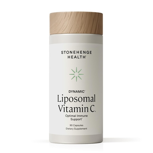 [BRSWYZI3CANGMGQV] Stonehenge Health Dynamic Liposomal Vitamin C 1500mg - 90 Capsules - Advanced Formula - Phospholipids sourced from Non-GMO Sunflower, Supports Healthy Immune System, Collagen Synthesis & Brain Health