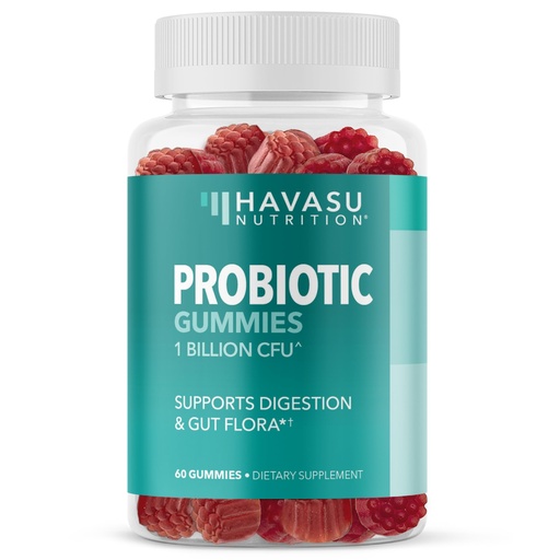 [BRSROCALAUORSYI3] Probiotic Gummies, Berry, 60ct, Digestive Support & Gut Health, Gluten-Free | Probiotic Gummies for Digestive Support & Gut Health, 1 Billion CFU Bacillus Coagulans, Shelf Stable, Non-GMO