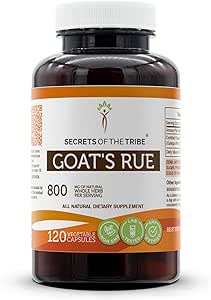 [BRSWGBAHCMHB6ELH] Secrets of the Tribe Goat's Rue 120 Capsules, 800 mg, Goat's Rue (Galega officinalis) Dried Herb (120 Capsules)