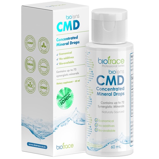 [BRSW2CA3CJYWADQU] BioTrace Dead Sea Trace Mineral Drops | 72+ Concentrated Trace Minerals, Ionic Liquid Magnesium, Chloride, Potassium | Low Sodium | Energy, Electrolytes, Hydration | 24 Day Supply, 2 fl oz (Pack of 1)