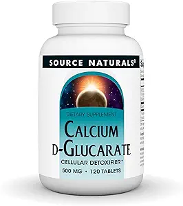[BRSWIYQOAUNAECT2] Source Naturals - Calcium D-Glucarate, 500 mg