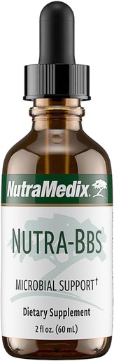 [BRSRMZAPOYNB43YZ] Nutramedix Nutra BBS - Liquid Herbal Supplement for Digestive & Immune Support - Elecampane Root & BlackBerry Leaves Extract for Gut Health - Immunity Booster Supplement (60mL)