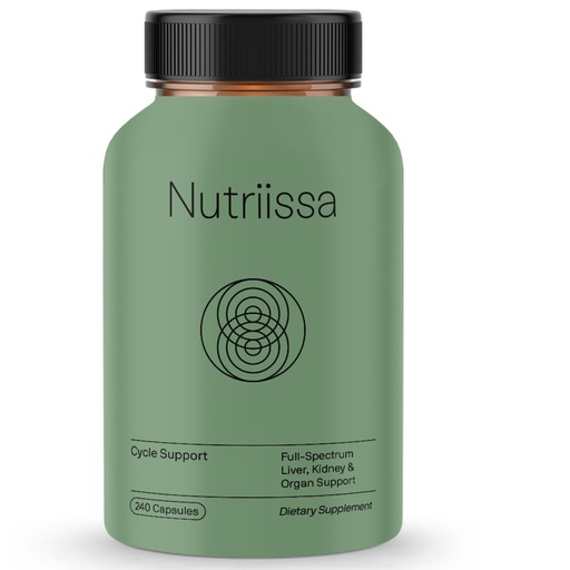 [BRSWYEA3AQBROFD7] Nutriissa Cycle Support – Liver & Kidney Support Supplement – TUDCA 400mg & NAC 1000mg – 5,400mg Total Formula – Organ & Detox Support – Vegan Capsules – 240 Count | EPEB Certified