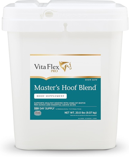 [BRSWIYQAOIDGACL6] Vita Flex Pro Master's Hoof Blend Formula natural dark green 320 Day Supply 20 Pounds