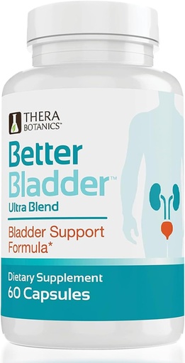 [BRSRMZI7BMHGMDQ4] Better Bladder Ultra Control Supplement for Women & Men – Bladder Support Supplement Enhanced with Vitamin D3 to Help Reduce Urinary Leaks, Frequency & Urgency - 60 Count (1 Bottle)