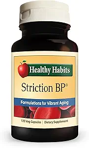 [BRSROHQBBEGQEDT7] Healthy Habits StrictionBP Bottle 120 Veg Capsules
