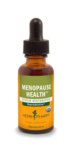 [BRSWIY35AINWGYD2] Herb Pharm Menopause Health: Women’s Supplement, Vitex Chaste Tree Berry & Black Cohosh Tincture for Women, Supports the Reproductive System, Vegan, Gluten-Free, Herbal Female Health Supplement, 1 Oz