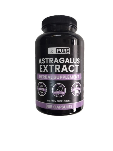 [BRSWYZ34AB7AYF3H] Pure Original Ingredients Astragalus (365 Capsules) No Magnesium Or Rice Fillers, Always Pure, Lab Verified