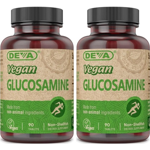 [BRSWECQDDEARQ2DD] DEVA Vegan Glucosamine 90 Tabs (Pack of 2)