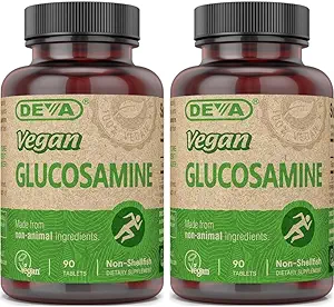 [BRSWECQDDEARQ2DD] DEVA Vegan Glucosamine 90 Tabs (Pack of 2)