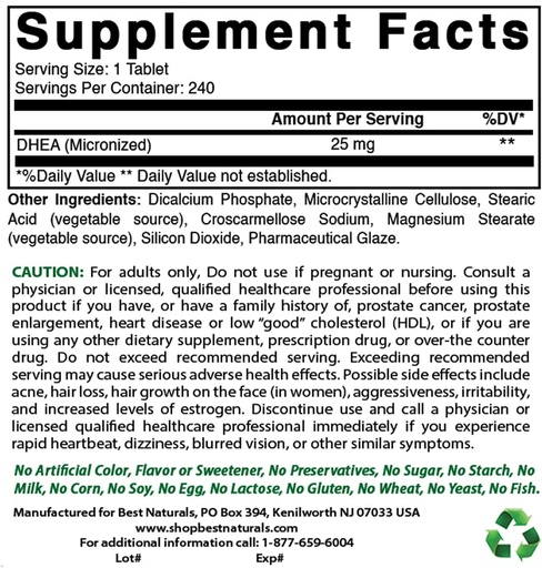 [BRSRMBQPBFYQGF3H] Cele mai bune naturale DHEA 100mg & COQ10 100 mg