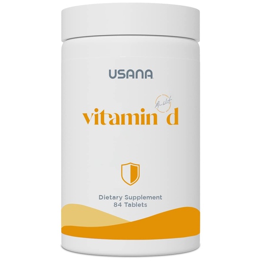 [BRSWKEY7BIJRODLI] USANA Vitamin D Maximum-Strength 2,000 IU Vitamin D Supplement to Support an Already Healthy Immune System* - 84 Tablets