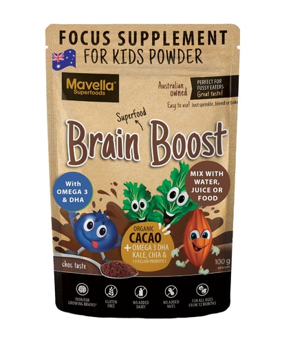 [BRSWGFI3BZYA42T6] Focus Supplement for Kids Brain Boost - Omega-3 DHA Flaxseed Natural Focus & Attention Supplement for Kids with Attention Challenge Support Kids Focus Vitamins 3.52oz (100g)