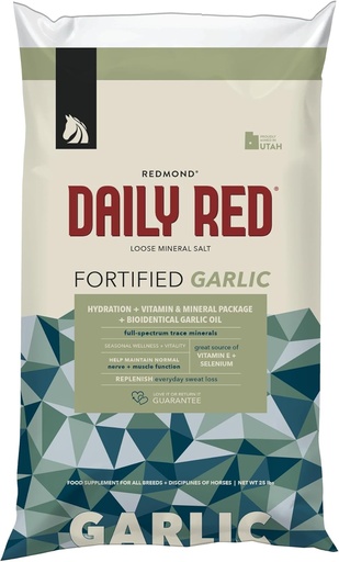 [BRSROZD6PJ6GGAD3] Redmond Daily Red | Horse Vitamins and Minerals Supplement - 25 LB Bag