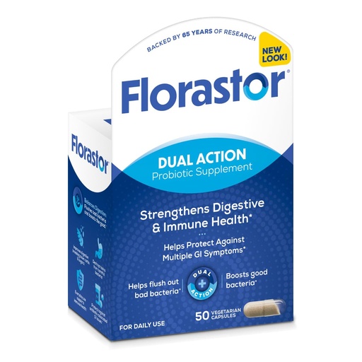 [BRSW2GL6CAPAIHQ6] Florastor® Dual Action Probiotic Supplement