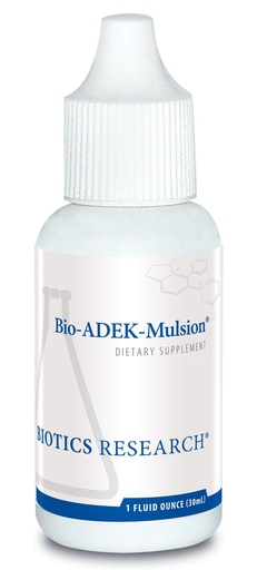 [BRSWIHIIC57AIE34] Biotics Research Bio ADEK Mulsion - Emulsified Formula, Improved Bioavailability, Supports Healthy Immune Responses, Bone Health, Eye Health, Cardiovascular Health, 1 fl oz