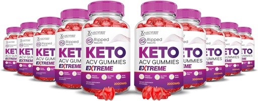 [BRSRAZYLCF6A4YI2] (10 Pack) Ripped Results Keto ACV Gummies Extreme 2000MG Ripped Results Keto Gummies Apple Cider Vinegar Formulated with Pomegranate Beet Juice B12 Vegan Non GMO 600 Gummys