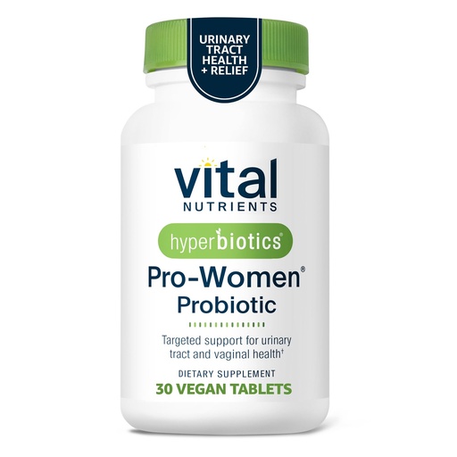 [BRSWIHY7DIIGOGQZ] Hyperbiotics Vital Nutrients Pro Women Probiotics for Women | Vaginal Probiotics for PH Balance | Oral Probiotic for Vaginal Health and Urinary Tract Health | 6 Targeted Strains | 30 Vegan Tablets