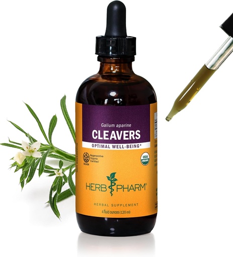 [BRSWIY37AJ7WOFD2] Herb Pharm Cleavers Liquid Extract - 4 Ounce