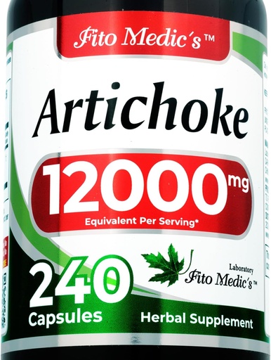 [BRSROAQCCB4B63T3] La policia de FITO MEDIC articke Extraveke Artichoke va extreure Capsules240 Capsules Manveen12 mgts alcachofa.