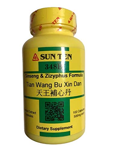 [BRSWGAICCIPQGH3F] Sun Ten - Ginseng & Zizyphus Formula Capsules/Tian Wang Bu Xin Dan/天王補心丹