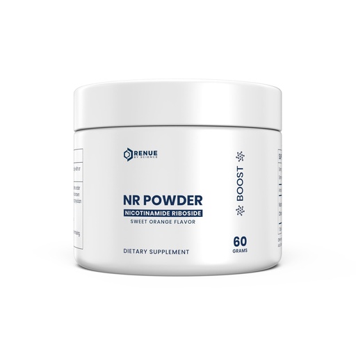 [BRSROBARO54GKDT2] Renue By Science Nicotinamide Riboside | 1000mg Nicotinamide Powder - High Strength NR NAD Powder Sublingual Citrus Burst Flavor | Manufactured in the USA & Third-Party Tested | 60 Servings
