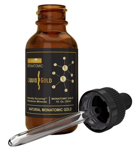 [BRSWGFACBYNRQCLZ] Ormus Monoatomic Gold Rich in Pure M-State Minerals & White Powder Gold - Pure 24k Gold -Trace Mineral Solution 1 oz