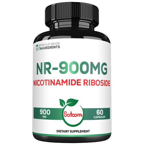 [BRSRAGT5CQMQKYDG] Satoomi NAD Supplement with Liposomal Nicotinamide Riboside - Cellular Energy & Repair, Vitality, Healthy Aging - 60 Capsules for 30 Days