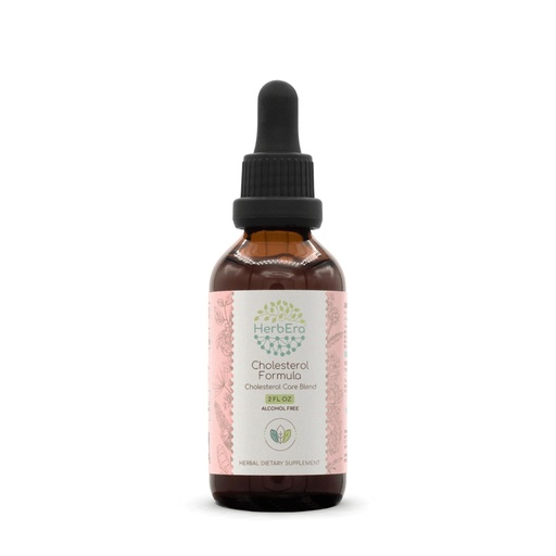 [BRSWYEIPOF6WCGTZ] HerbEra Cholesterol Formula B60 Alcohol-Free Extract Tincture: Artichoke Leaf, Hawthorn Leaf and Flower, Fennel Seed, Turmeric Root, Ashwagandha Root, Amla Berry. Cholesterol Care Blend 2 Fl Oz