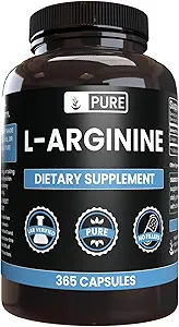 [BRSWGCATBEFAMC35] Pure Original Ingredients L-Arginine (730 Capsules) No Magnesium Or Rice Fillers, Always Pure, Lab Verified