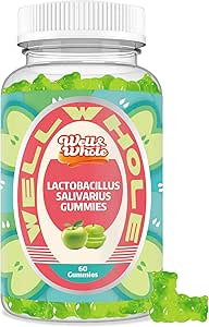 [BRSRAFQRBV6QM3DF] Lactobacillus Salivarius Gummies 100 Billion CFU - Support Digestive Health, Immune* Function, and Oral Wellness - Non GMO, Vegan, 60 Counts