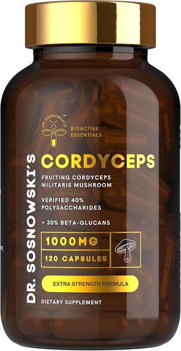[BRSRAA35BUCGMGY2] Sosnowski BioActive Cordyceps Capsule de ciuperci 
