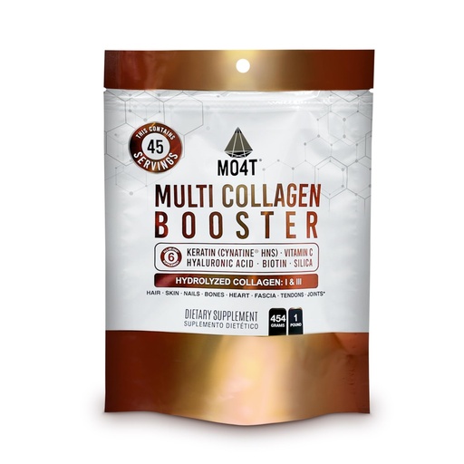 [BRSRAAYRCIDWGEIY] Multi Collagen Booster Powder – Extra Strength Collagen Supplement with Added Keratin, Biotin, Hyaluronic Acid, Vitamin C & Silica – Extra Nutrients for Hair, Nails,& Skin -1 Pound