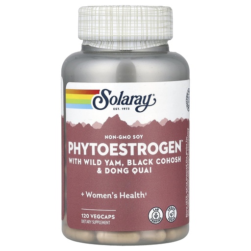 [BRSWIYQAO5YQIETG] Solaray Phytoestrogen Supplement, 120 Count