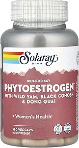 [BRSWIYQAO5YQIETG] Solaray Phytoestrogen Supplement, 120 Count