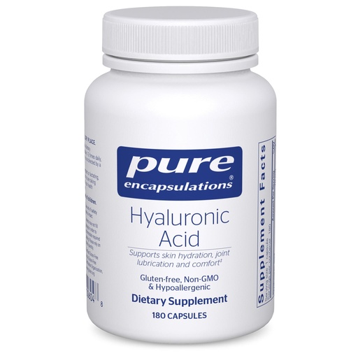 [BRSWIY34DN7BUAA7] Pure Encapsulations Hyaluronic Acid - for Skin Hydration, Joint Lubrication & Joint Health* - Effective Absorption - Gluten Free - Vegan & Non-GMO - 180 Capsules