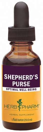 [BRSWIYQ2PNYQCHQ5] Herb Pharm Certified Organic Shepherd's Purse Liquid Extract, 1 Oz