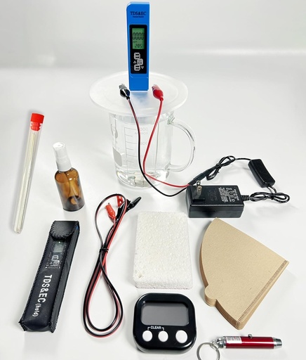 [BRSRAGL4O4NWEH3O] Kit generator de argint coloidal, cu fir de argint curat 99.99%,9999 Pure