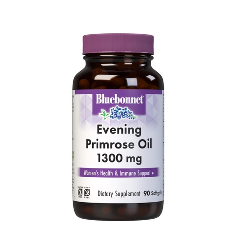 [BRSWIYY3BYGAIA34] Bluebonnet Evening Primrose Oil Softgels, 1300 mg, 90 Count | Non-GMO, Gluten-Free, Soy-Free, Dairy-Free