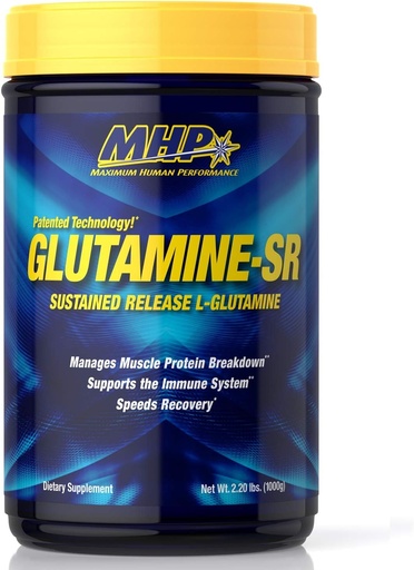[BRSWIY3YPN5AA2L6] MHP Glutamine SR, Immune Health, Muscle Recovery, Support Muscle Mass, Speed Recovery, 160 Servings, 2.2 Pound (Pack of 1)