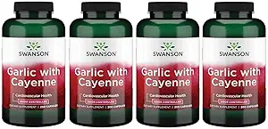 [BRSWGAAKDIPRAGQZ] Swanson Garlic with Cayenne 200 Capsules (4 Pack)